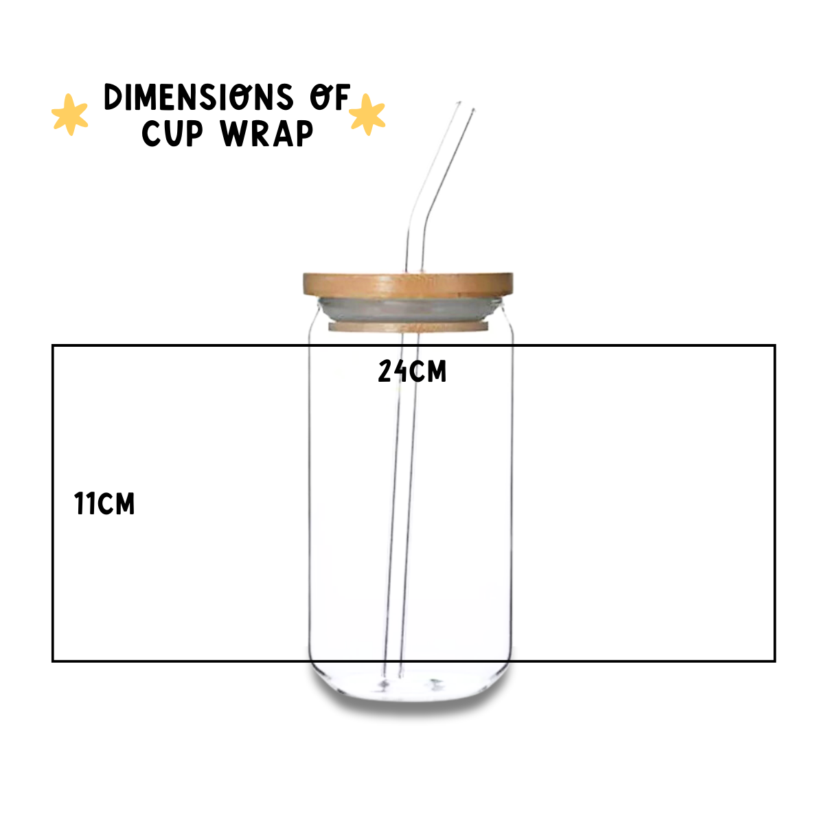 480ml/16oz UV DTF Cup Wrap | Daily Reminders