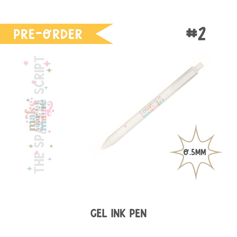 Children's Day Gel Pen Pre-order