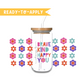 480ml/16oz UV DTF Cup Wrap | Brave Kind Happy You