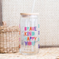 480ml/16oz UV DTF Cup Wrap | Brave Kind Happy You