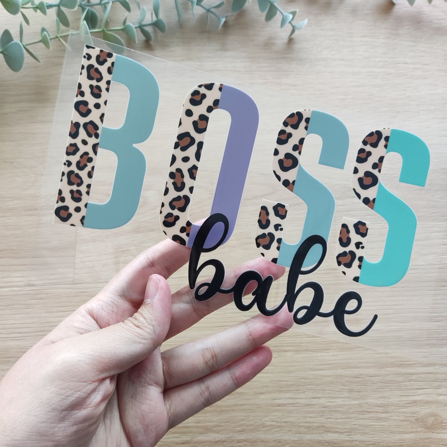 UV DTF Transfer Decal | Boss Babe