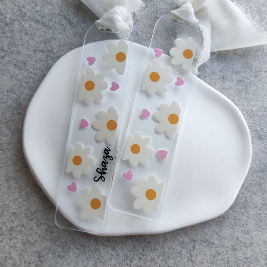 Acrylic Affirmation Bookmark | Daisy Love